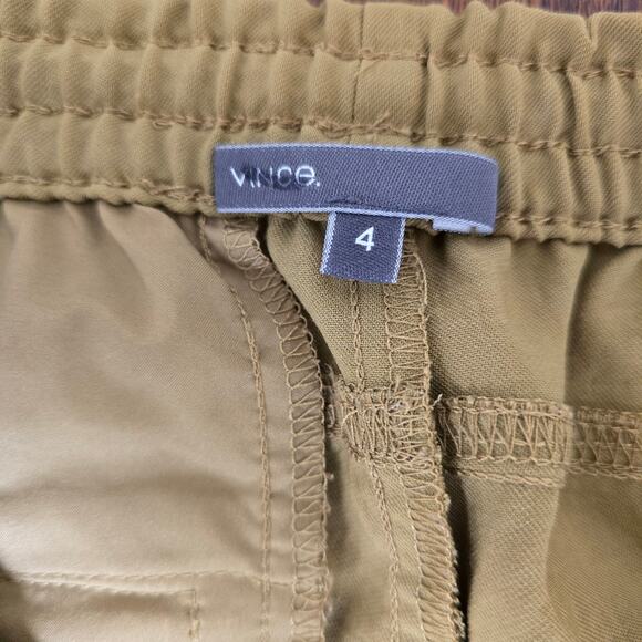 vince Olive Green Women's Jogger Pants, NWOT Size 4 - Picture 8 of 10